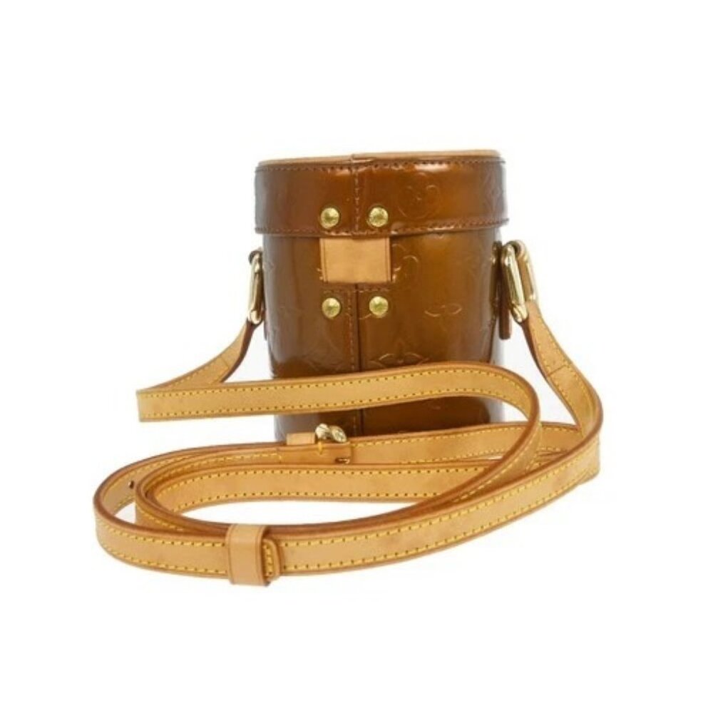 BUYIT/ Louis Vuitton Vernis Astor Place Shoulder Bag Bronze M91101 SR00 NQ05275 - Picture 2 of 11